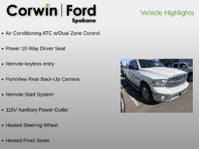 Used 2017 RAM 1500 Big Horn AWD/4WD image 6