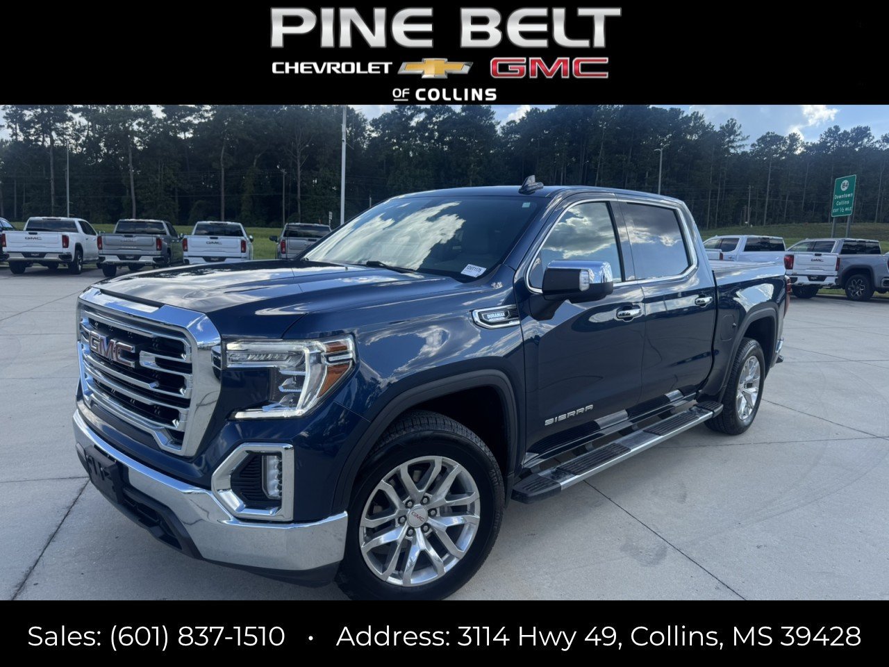 Used 2021 GMC Sierra 1500 SLT w/ SLT Premium Package RWD image 1