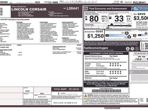 Used 2024 Lincoln Corsair Grand Touring image 36