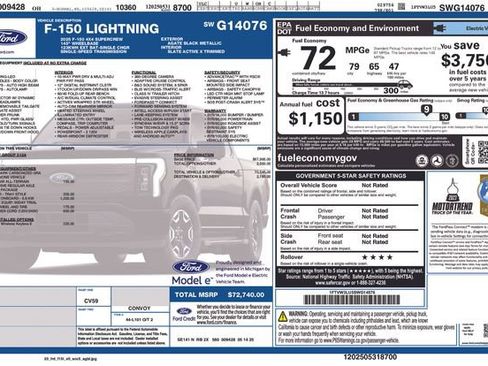 New 2025 Ford F150 Lightning Flash image 36