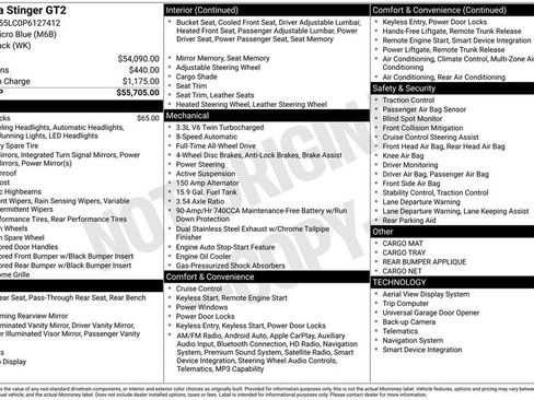 Used 2023 Kia Stinger GT2 image 6