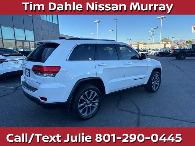 Used 2018 Jeep Grand Cherokee Limited AWD/4WD image 12