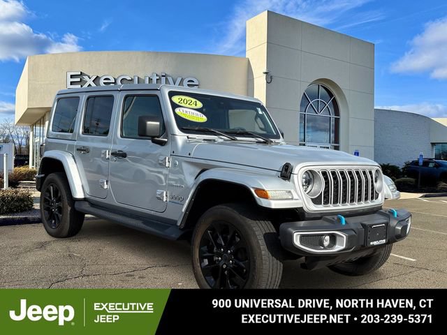Used 2024 Jeep Wrangler Unlimited Sahara w/ Safety Group AWD/4WD image 1