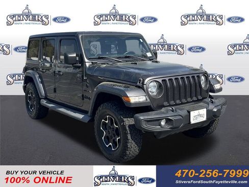 Used 2018 Jeep Wrangler Unlimited Sahara image 1
