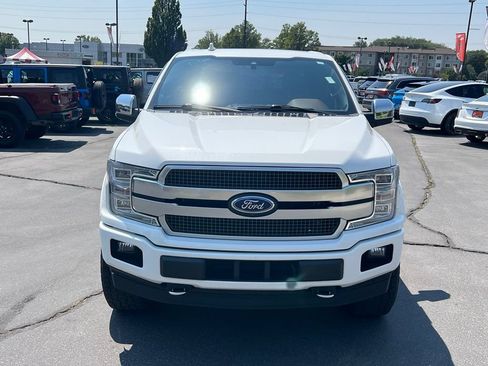 Used 2020 Ford F150 Platinum w/ Technology Package AWD/4WD image 4