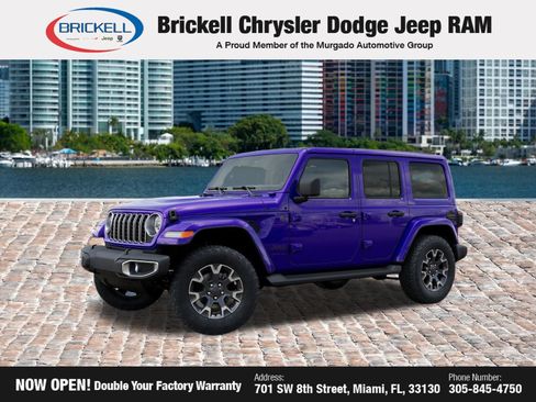 New 2026 Jeep Wrangler Unlimited Sahara w/ Safety Group AWD/4WD image 2