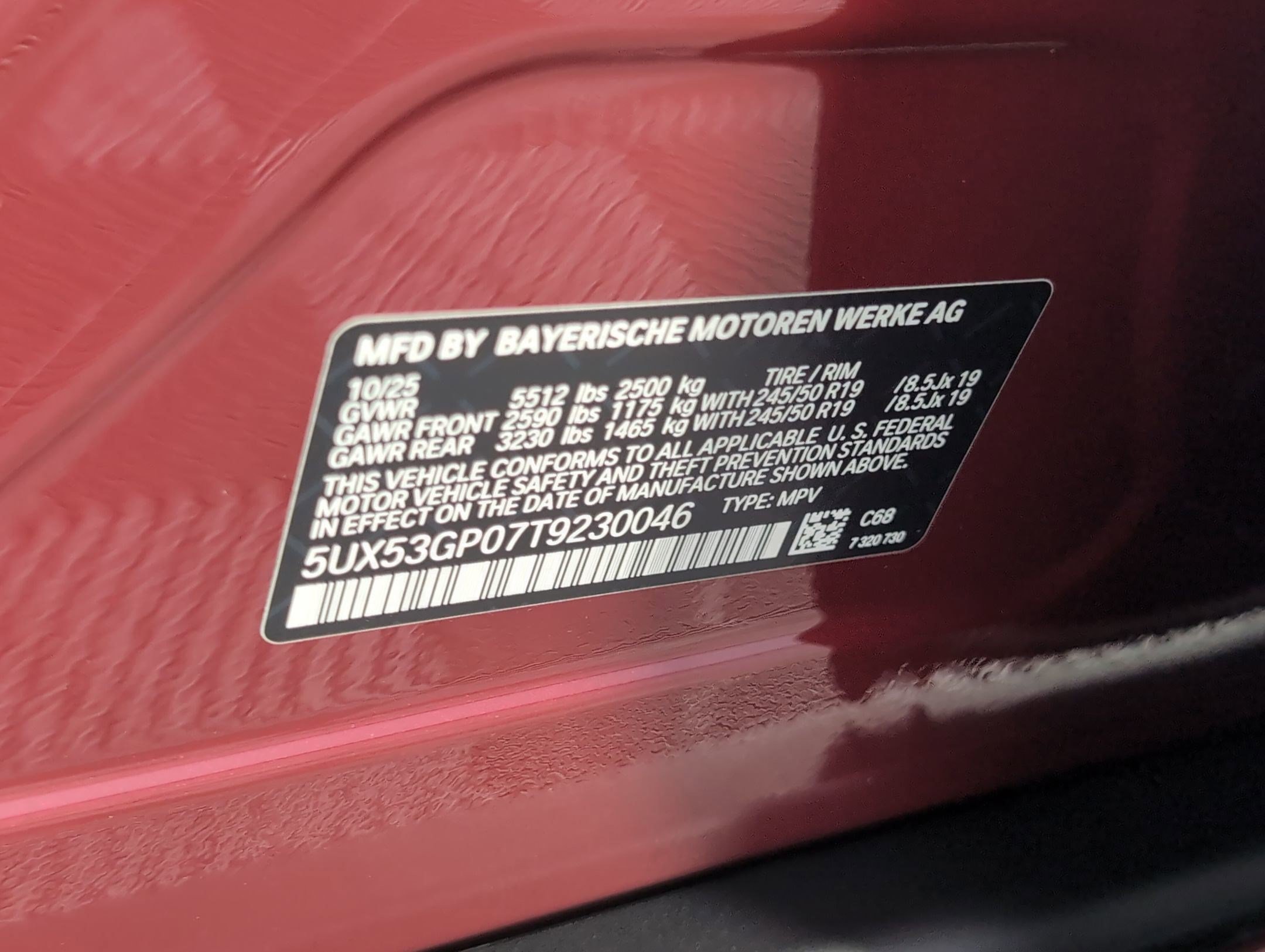 Used 2026 BMW X3 xDrive30i w/ Convenience Package AWD/4WD image 19