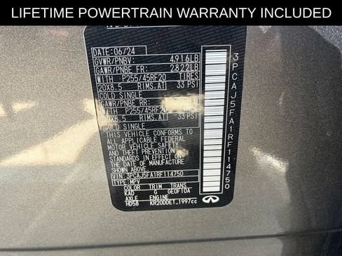 Certified 2024 INFINITI QX50 Sport FWD image 9