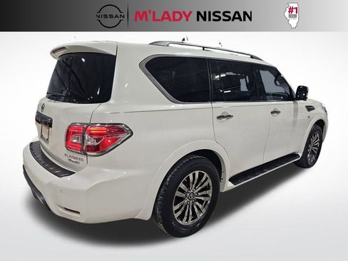 Used 2019 Nissan Armada Platinum w/ Captain's Chairs Package image 6