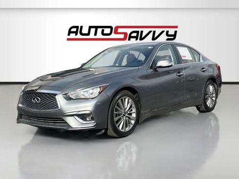 Used 2023 INFINITI Q50 Luxe w/ Cargo Package AWD/4WD image 3