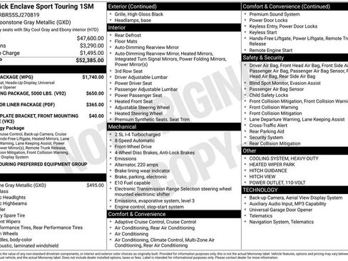Certified 2025 Buick Enclave Sport Touring w/ Power Package FWD image 4