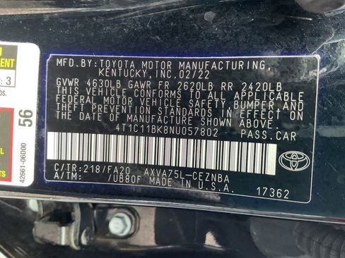 Used 2022 Toyota Camry LE AWD/4WD image 42