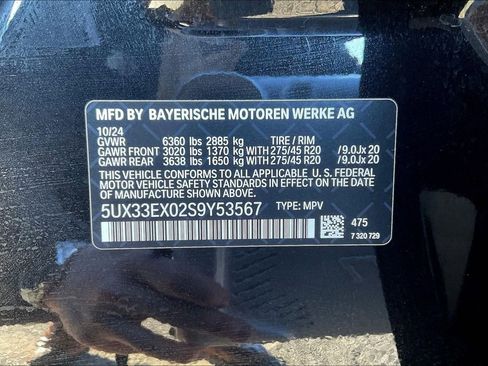 Used 2025 BMW X6 xDrive40i w/ Climate Comfort Package image 18