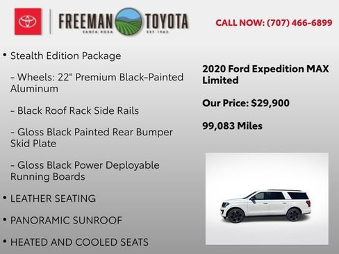 Used 2020 Ford Expedition Max Limited w/ Equipment Group 303A AWD/4WD image 11