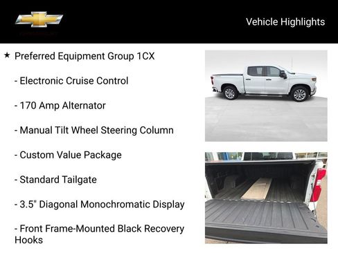 Certified 2021 Chevrolet Silverado 1500 Custom w/ Custom Max Trailering Package AWD/4WD image 22