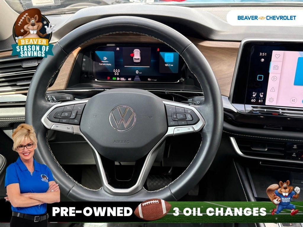 Used 2024 Volkswagen Atlas SE AWD/4WD image 18