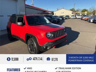 Used 2016 Jeep Renegade Trailhawk w/ Safety & Security Group