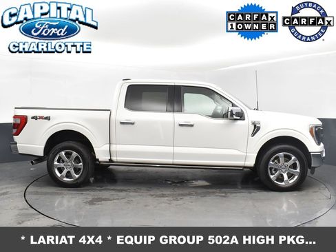 Used 2022 Ford F150 Lariat w/ Equipment Group 502A High image 23