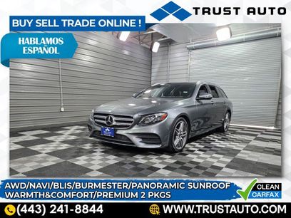 Used 2018 Mercedes-Benz E 400 4MATIC Wagon
