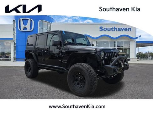 Used 2016 Jeep Wrangler Unlimited Sport w/ Max Tow Package AWD/4WD image 1