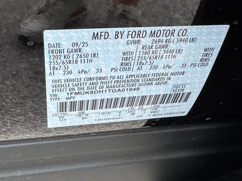 New 2026 Ford Explorer Active image 20