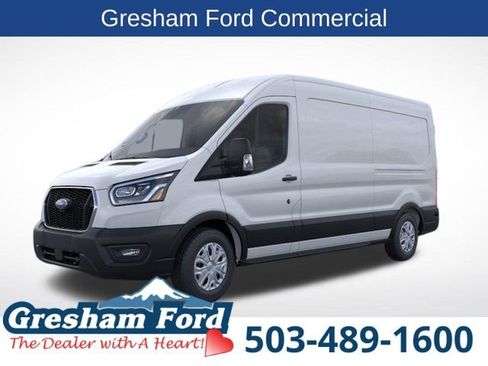 New 2025 Ford Transit 150 148 Medium Roof w/ Exterior Upgrade Package RWD image 1