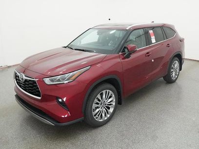 New 2026 Toyota Highlander Platinum