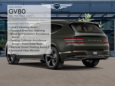 New 2026 Genesis GV80 2.5T Prestige AWD/4WD image 7