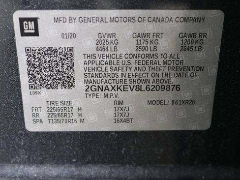Used 2020 Chevrolet Equinox LT image 33