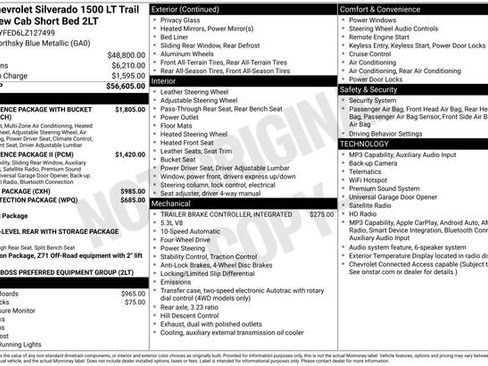 Used 2020 Chevrolet Silverado 1500 LT Trail Boss image 6