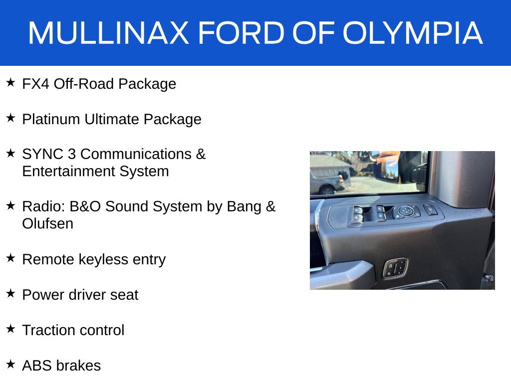 Used 2019 Ford F350 Platinum w/ Platinum Ultimate Package AWD/4WD image 10