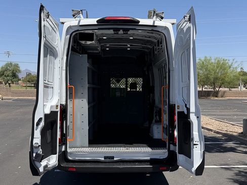 Used 2023 Ford Transit 350 148 High Roof Extended w/ Fleet Safety Package RWD image 22