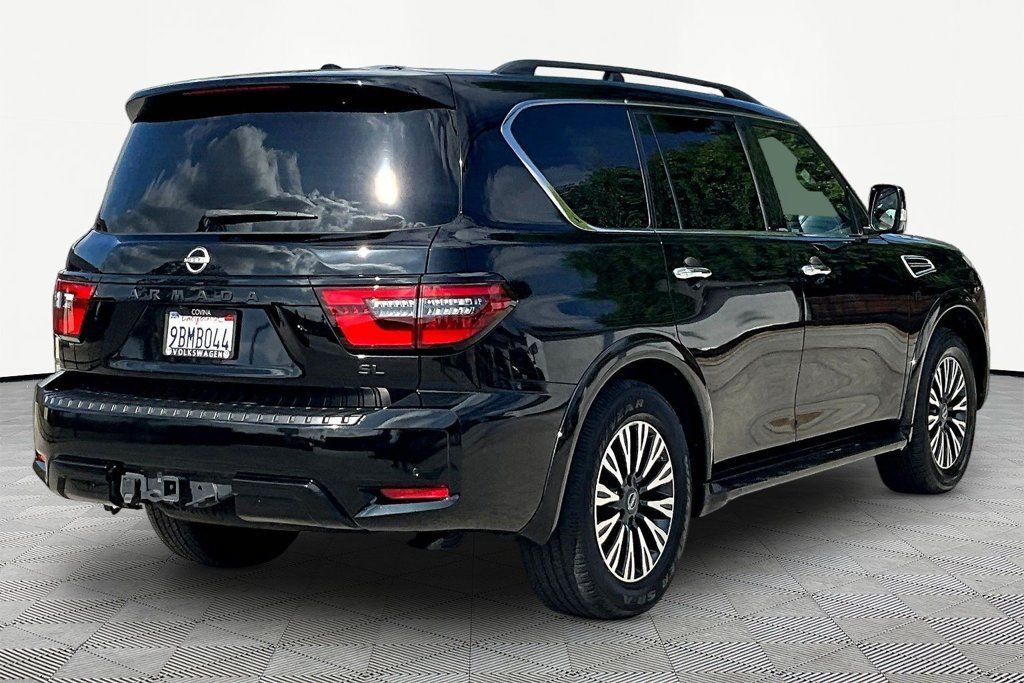 Used 2021 Nissan Armada SL w/ Midnight Edition Package RWD image 6
