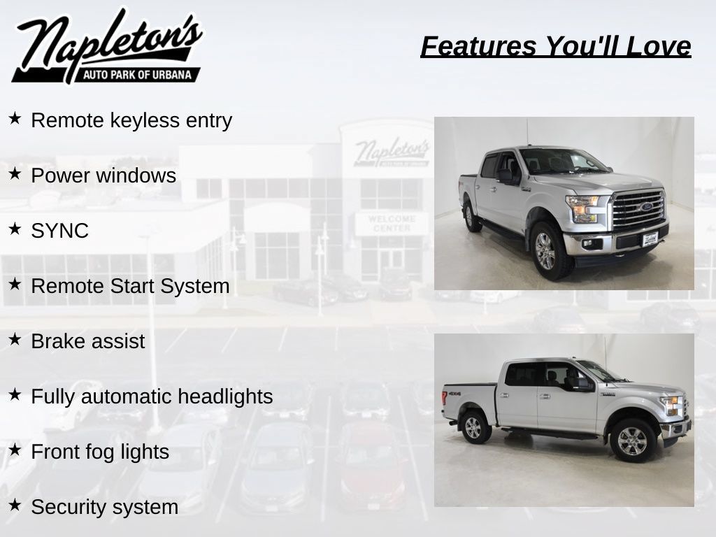 Used 2017 Ford F150 XLT w/ Equipment Group 302A Luxury AWD/4WD image 15