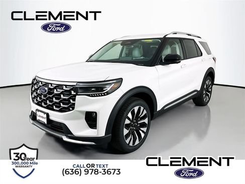 New 2026 Ford Explorer Platinum w/ LUX Leather Package AWD/4WD image 1