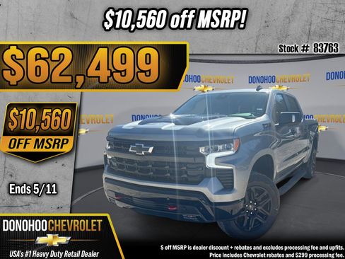 New 2026 Chevrolet Silverado 1500 LT Trail Boss w/ LT Trail Boss Premium Package AWD/4WD image 1