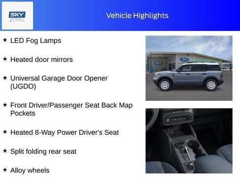 New 2025 Ford Bronco Sport Heritage w/ Convenience Package image 20