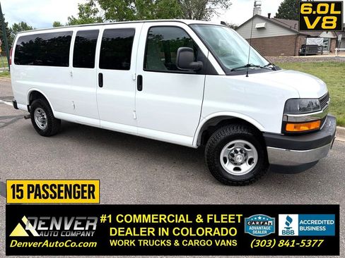Used 2018 Chevrolet Express 3500 LT w/ LT Preferred Equipment Group RWD image 1
