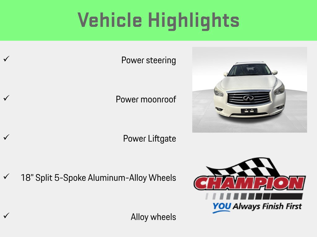 Used 2013 INFINITI JX35 AWD image 12