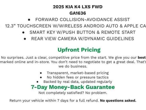 Used 2025 Kia K4 FWD image 2