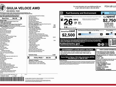 Used 2024 Alfa Romeo Giulia Veloce