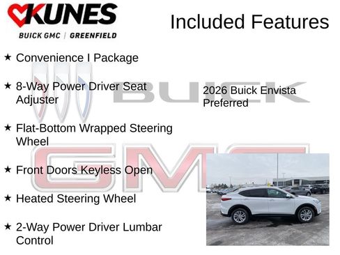 New 2026 Buick Envista Preferred w/ Convenience I Package image 3