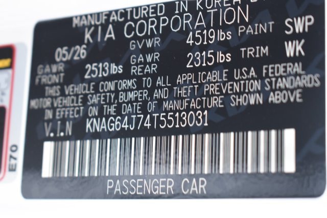 New 2026 Kia K5 GT-Line w/ GT-Line Premium Package AWD/4WD image 37
