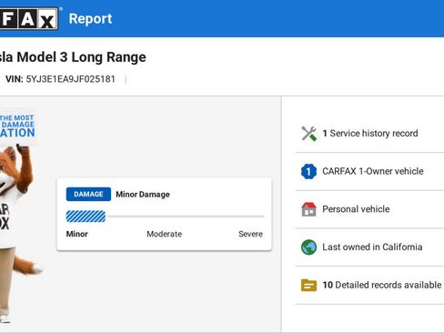 Used 2018 Tesla Model 3 Long Range image 2