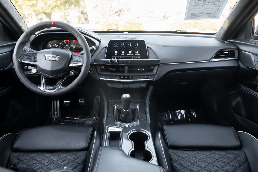 Used 2022 Cadillac CT4 V Blackwing w/ Technology Package RWD image 22
