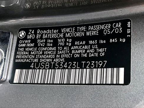 Used 2003 BMW Z4 3.0i image 17