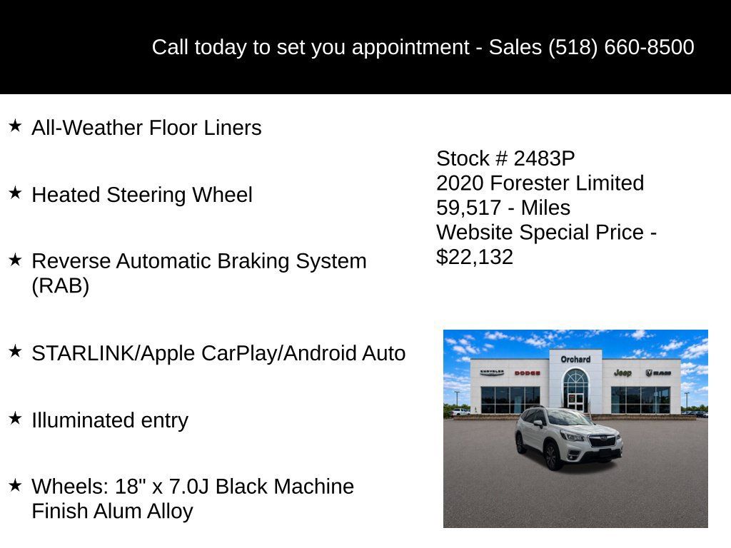 Used 2020 Subaru Forester Limited AWD/4WD image 15