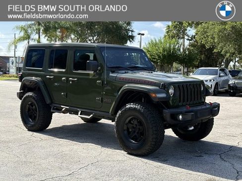 Used 2021 Jeep Wrangler Unlimited Rubicon AWD/4WD image 1