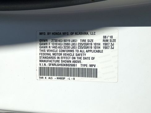 Used 2019 Honda Odyssey Elite image 39