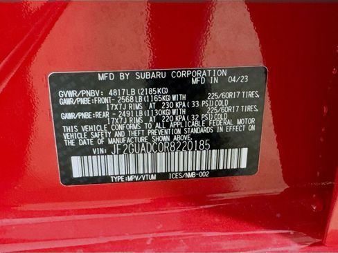 Certified 2024 Subaru Crosstrek 2.0i Premium image 23